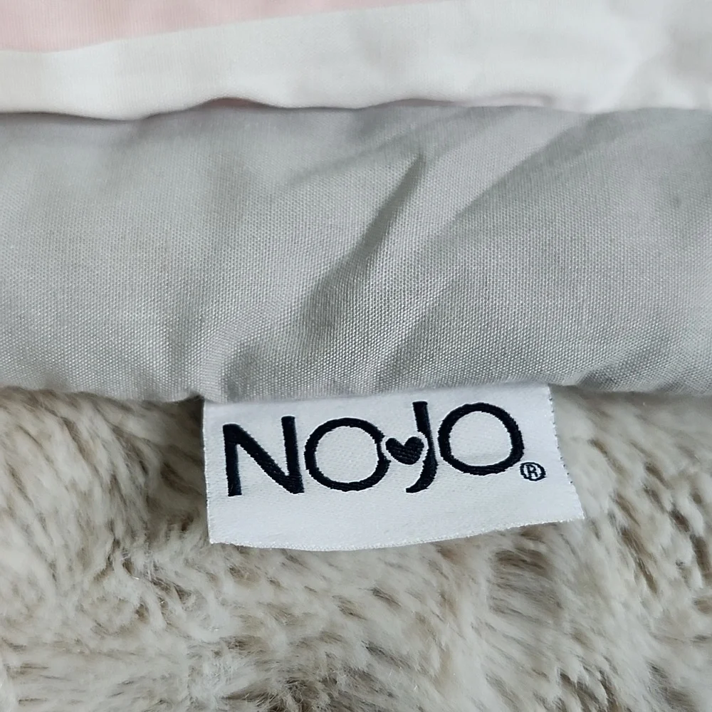 Nojo Baby Comforter Quilt Elephant Pink Gray